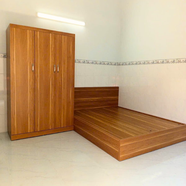 Combo giường tủ MDF thiết kế hiện đại