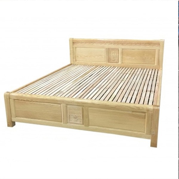 Giường gỗ sồi tự nhiên 1m8x2m