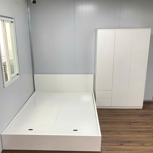 Combo giường tủ hiện đại gỗ MDF chống ẩm bền bỉ