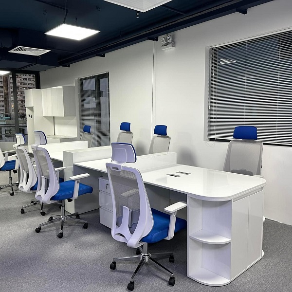 Cụm bàn làm việc 6 chỗ hiện đại giá tốt