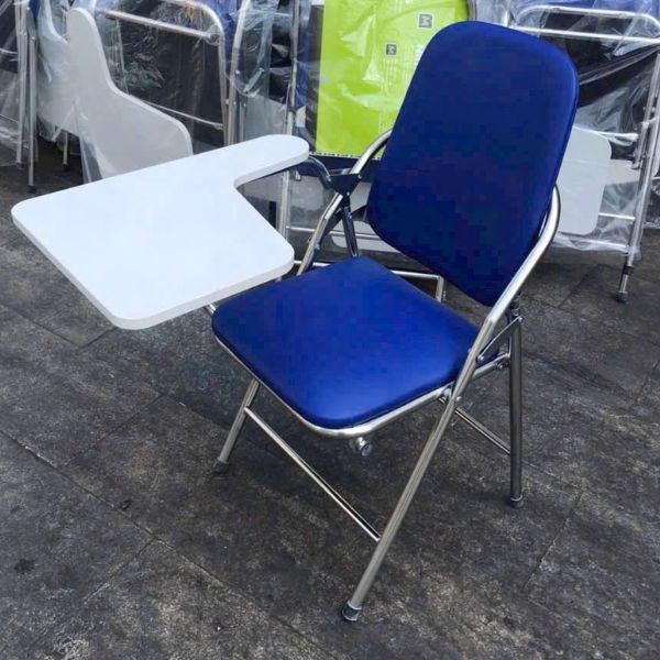 Ghế xếp liền bàn inox học sinh sinh viên giá tốt