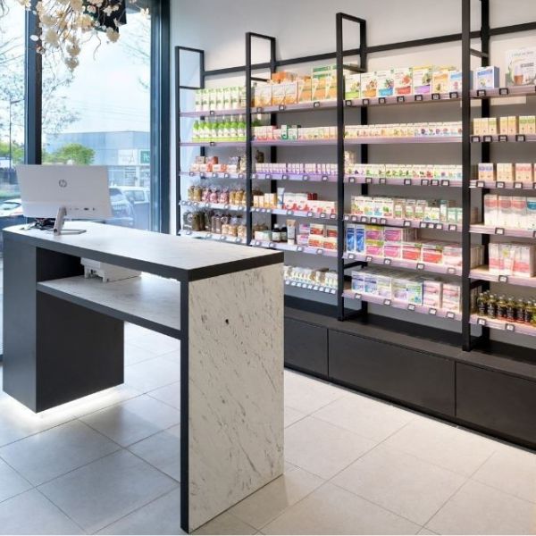 Kệ mỹ phẩm cửa hàng tiện lợi cao cấp