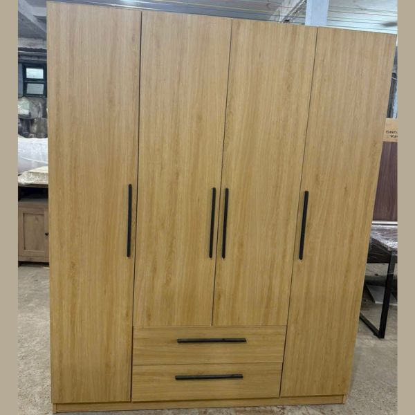 Tủ quần áo gỗ công nghiệp 4 cánh hiện đại